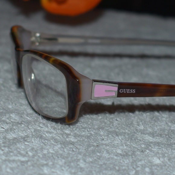 Guess Accessories - Vintage 90s Guess Rx Glasses Brown Tortoise/Pink